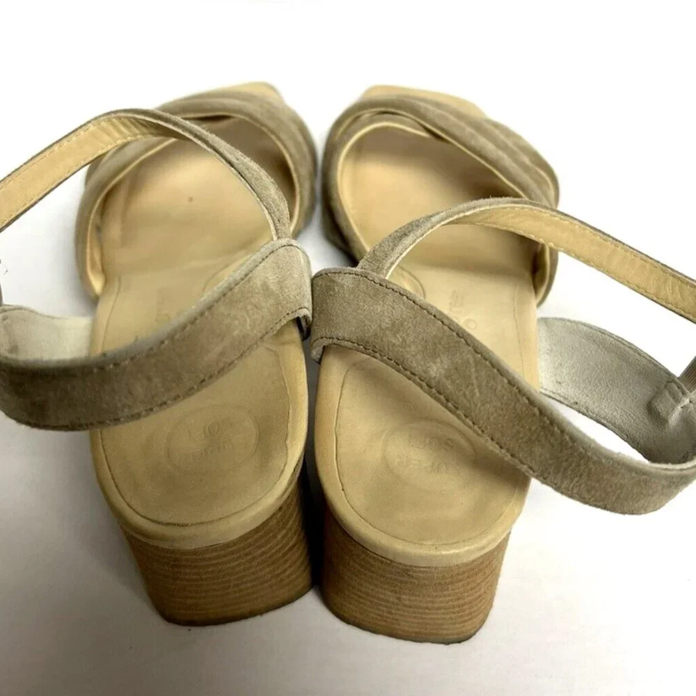 Paul Green Womens Super Soft Sandal Suede Size UK7 M US9.5